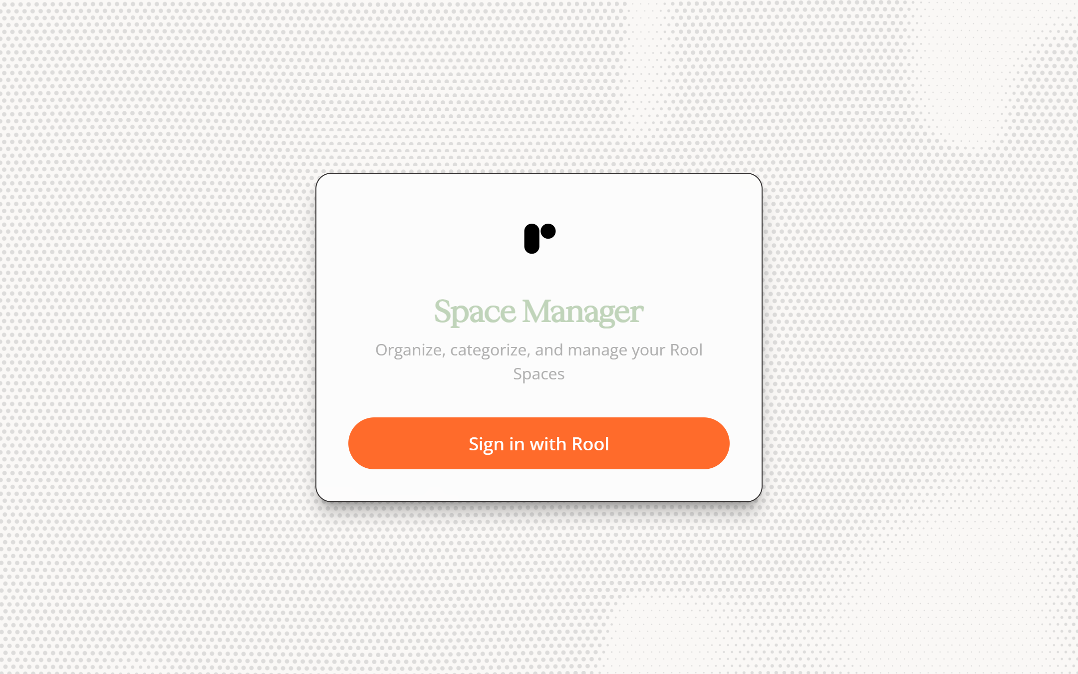 Space Manager screenshot